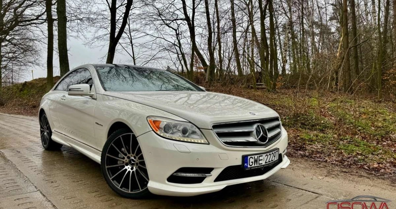 Mercedes-Benz CL cena 129999 przebieg: 183000, rok produkcji 2012 z Biskupiec małe 781